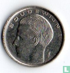 Belgique 1 franc 1993 (NLD) - Image 2