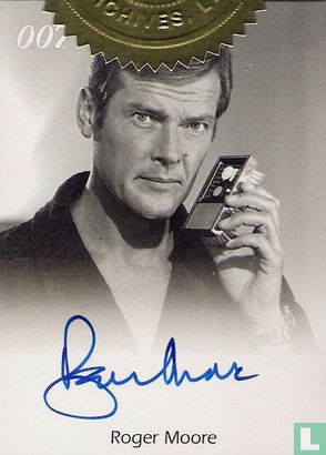Roger Moore as James Bond in Live and let die