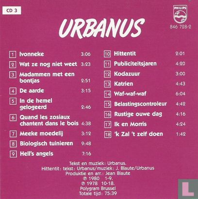Urbanus cd 2 - Afbeelding 2