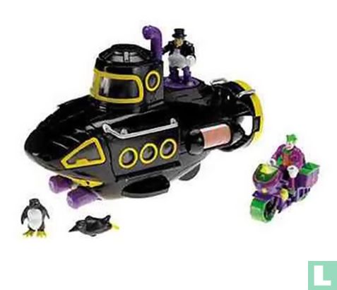 Imaginext DC Superfriends Villain Vehicle Set  Penguin Sub - Image 1