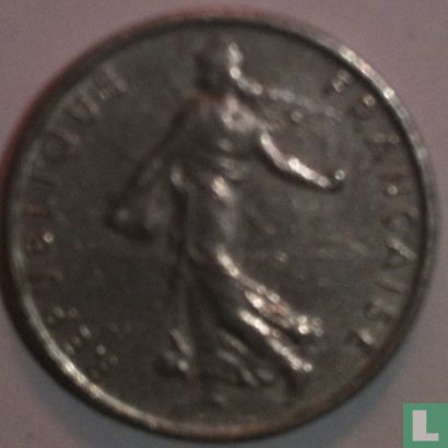 Frankreich ½ Franc 1968 - Bild 2