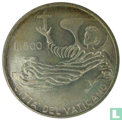 Vaticaan 500 lire 1969 - Afbeelding 2