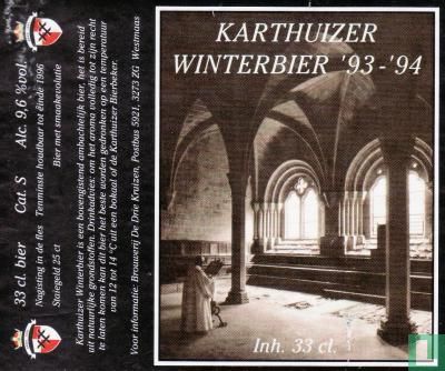 Karthuizer Winterbier '93-'94