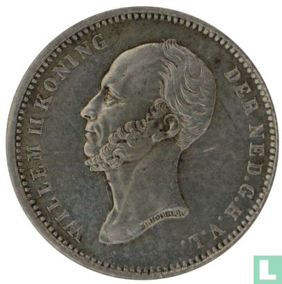 Niederlande 25 Cent 1849 (Typ 1) - Bild 2