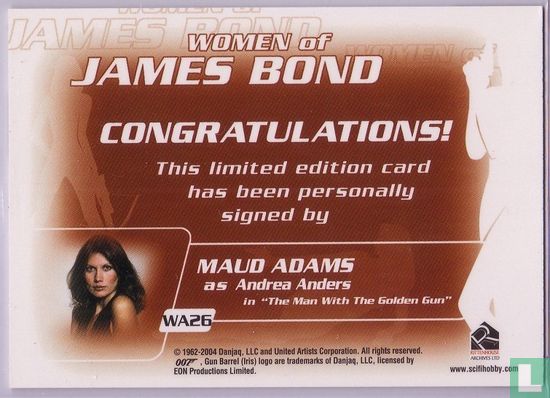 Maud Adams ( Women of Bond style )  - Afbeelding 2