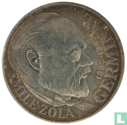 Frankrijk 100 francs 1985 "100th Anniversary of Emile Zola's novel - Germinal" - Afbeelding 2