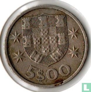 Portugal 5 escudos 1968 - Image 2