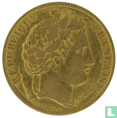 France 10 francs 1850 - Image 2