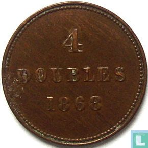 Guernsey 4 Double 1868 - Bild 1