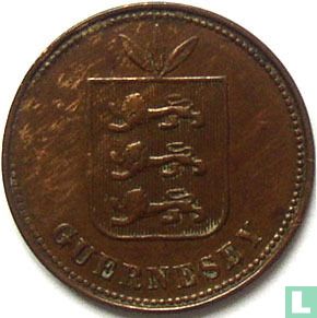 Guernsey 4 Double 1868 - Bild 2