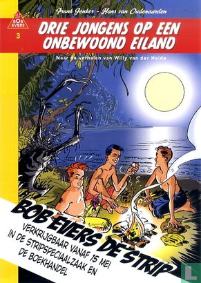 Drie jongens op een onbewoond eiland - Afbeelding 1