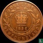 Newfoundland 1 cent 1896 - Afbeelding 1