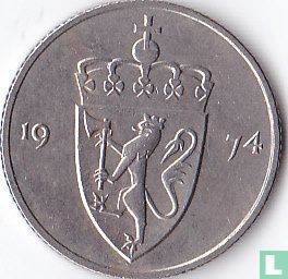 Norwegen 50 Øre 1974 - Bild 1