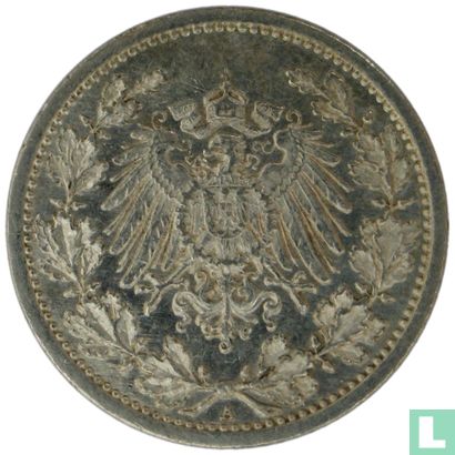 German Empire ½ mark 1914 (A) - Image 2
