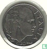 Italie 20 centesimi 1942 (magnétique - reeded) - Image 1