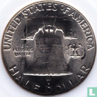 États-Unis ½ dollar 1955 (type 1) - Image 2