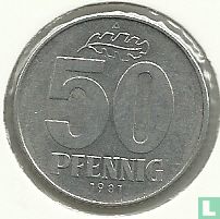 GDR 50 pfennig 1981 - Image 1