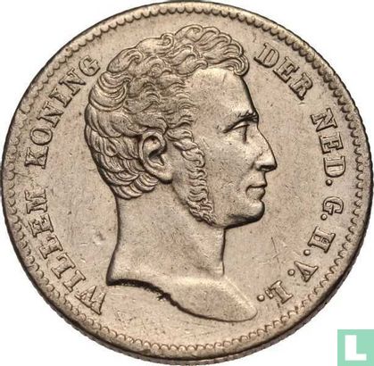 Dutch East Indies ½ gulden 1834 (1834/27) - Image 2