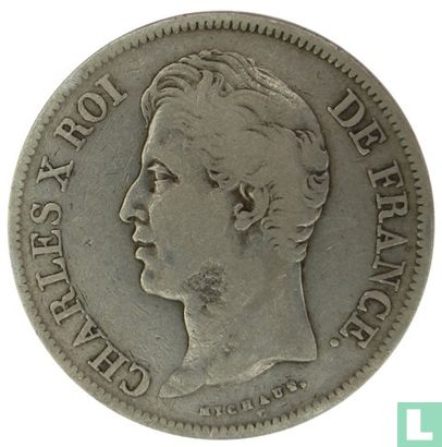 France 5 francs 1829 (H) - Image 2