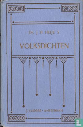 Dr. J.P. Heije's Volksdichten - Afbeelding 1