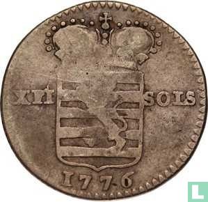 Luxemburg 12 sols 1776 - Afbeelding 1