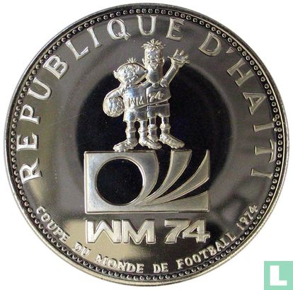 Haïti 50 gourdes 1973 (BE) "1974 Football World Cup in Germany" - Image 2