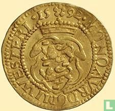 Frise occidentale 1 ducat 1592 - Image 1
