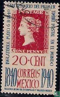 Hundert Jahre Briefmarken