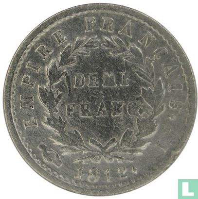 Frankrijk ½ franc 1812 (I) - Afbeelding 1