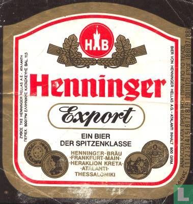 Henninger Export