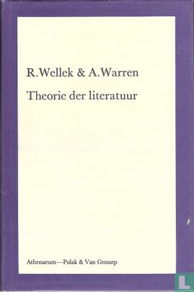 Theorie der literatuur  - Bild 1
