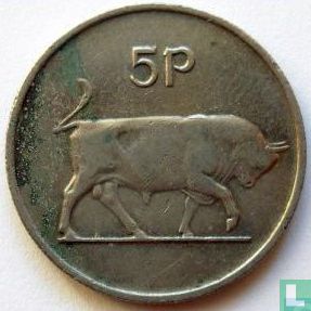 Ierland 5 pence 1980 - Afbeelding 2