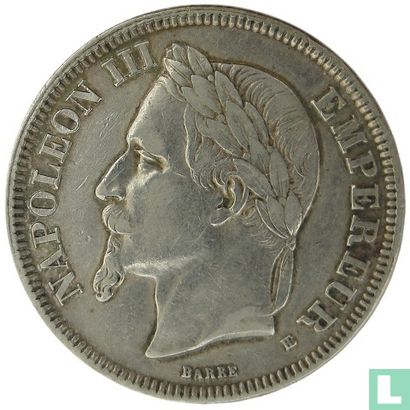France 2 francs 1869 (BB) - Image 2