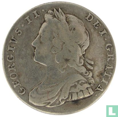Royaume-Uni 1 shilling 1731 - Image 2