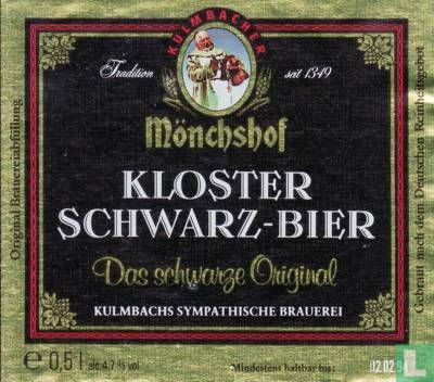 Mönchshof Kloster Schwarz-bier