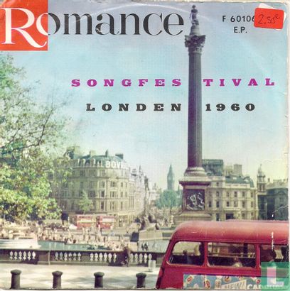 Songfestival Londen 1960 - Afbeelding 1