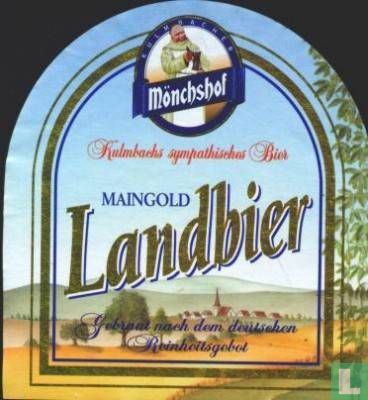 Mönchshof Maingold Landbier - Bild 1