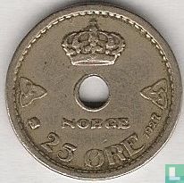 Noorwegen 25 øre 1927 - Afbeelding 1