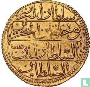 Ottoman Empire 1 zeri mahbub AH1143-1168 (1730-1754 / Ayn Be) - Image 2