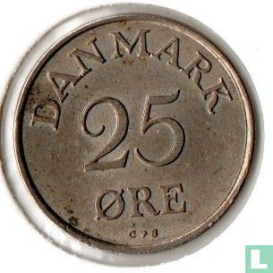 Denemarken 25 øre 1956 - Afbeelding 2