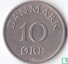 Denmark 10 øre 1955 - Image 2