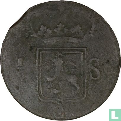 Indes néerlandaises ½ stuiver 1818 - Image 2