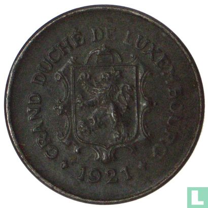 Luxemburg 5 centimes 1921 - Afbeelding 1