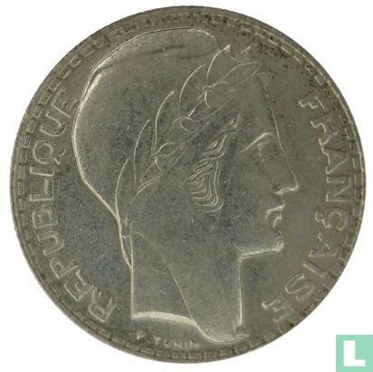 Frankreich 10 Franc 1939 - Bild 2