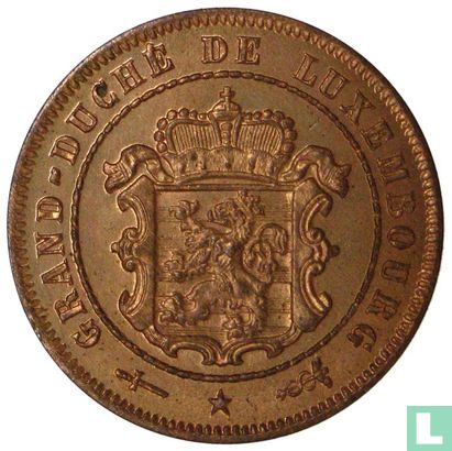 Luxemburg 2½ centimes 1908 - Afbeelding 2