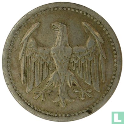 Empire allemand 3 mark 1924 (A) - Image 2