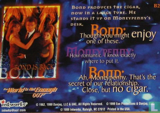 Bond produces the cigar - Image 2