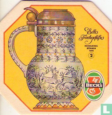 Edle Trinkgefäße 2 Deckelkrug Böhmen 1685 - Bild 1