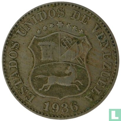 Venezuela 5 centimos 1936 - Image 1