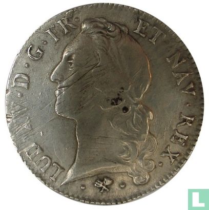 France 1 ecu 1762 (L) - Image 2